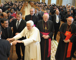 Incontro con il clero della diocesi di Roma